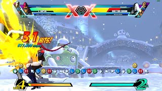 UMvC3 quotEasierquot Viper TAC Infinite Meterless Reps [upl. by Madid401]