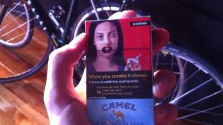 Zombie cigarette pack in Canada [upl. by Ymmot]