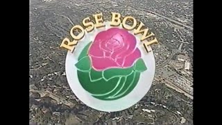 1998 Rose Bowl Game Washington State vs Michigan Opening [upl. by Eric]