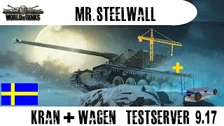 World of Tanks  Testserver 917  Schweden Heavy  Kranvagn Epischer Monster Turm HD 60p DE [upl. by Rugg]