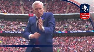 Alan Pardews dancing celebration v Manchester United  FATV Advent Calendar 2016  Day 12 [upl. by Sibby596]