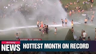 July 2019 confirmed as hottest month ever recorded EU report [upl. by Nelrac]