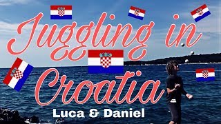 Juggling in Croatia [upl. by Wesle]