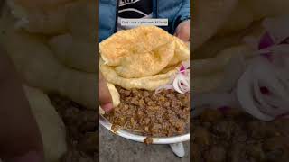 Famous baba nagpal ke Chole Bhature Lajpat nagar’s street food shorts streetfood subscribe [upl. by Rramal]