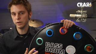 Bass Drum Os Demonstration CRASH TV [upl. by Yecal]