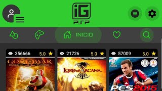 iG iGames PSP o melhor emulador para jogar no celular recomendo muito top [upl. by Treb]