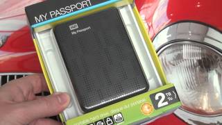 Western Digital My Passport 2TB Unboxing and Review [upl. by Nyvek303]