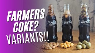 Trying Farmers coke Variants Random Food Review [upl. by Latyrc]