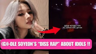 GIDLE Soyeon’s “Diss Rap” About Idols Causes Reactions Online [upl. by Diarmid]