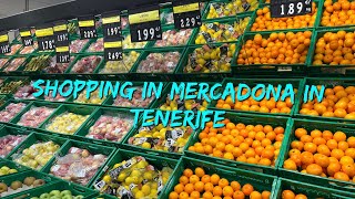 🇪🇸Prices in Tenerife 2022 Canary Island Walking tour in Mercadona supermarket 19112022 [upl. by Beaufert]