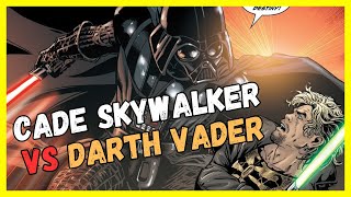 Cade Skywalker VS Darth Vader Star Wars Legacy [upl. by Aninnaig]