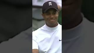 TIGER WOODS IS AN ARTIST 🔥⛳️ golfaround golfswing golftechnique pga golfshot golfskill [upl. by Jeroma251]