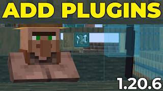 How To Add Plugins to a Minecraft Server in 1206 [upl. by Jallier]