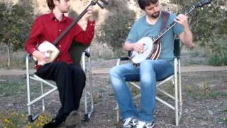 quotThe Swallow Tail Polkaquot trad Irish folk tune Arranged for Banjo and Shamisen [upl. by Sirraj]