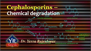 Cephalosporins  Chemical degradation  Chemical degradation of Cephalosporins  YR Pharma Tube [upl. by Editha]