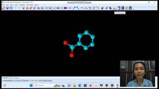 VIDIO TUTORIAL PEMBUATAN BENTUK MOLEKUL ASAM BENZOAT ASAM OKSALAT DAN AIR MENGGUNAKAN CHEMSKETCH [upl. by Munniks]