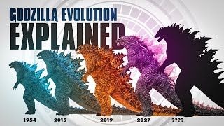 The Evolution of Godzilla EXPLAINED [upl. by Mainis]