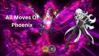 All moves of ReviveDread Phoenix  Phi [upl. by Ecenahs]