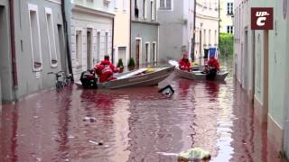 Hochwasser Passau  03062013  Innstadt  HD [upl. by Annim]