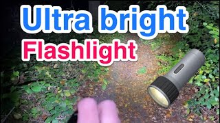 Sofirn SP33 V30 Led Taschenlampe  Test im dunklen Wald  Hands on in the forest [upl. by Tallu]