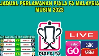 Jadual Perlawanan Piala FA Malaysia 2023 Pusingan Pertama  Kedah Darul Aman FC vs Penang fc [upl. by Dodds]