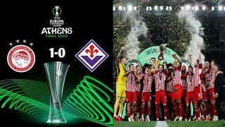 Olympiacos vs Fiorentina 10  Highlights Final UEFA Europa Conference League 2024 [upl. by Naashar25]