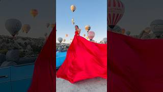 Sesión con Vestidos Voladores en Capadocia Turquía 🇹🇷 [upl. by Libove]