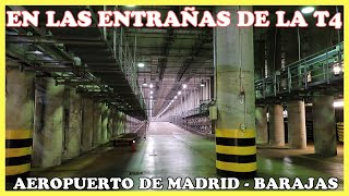 🟢 EN LAS ENTRAÑAS DE LA T4 LA MEJOR VISITA AL AEROPUERTO DE MADRID  BARAJAS  19 OCTUBRE 2023 🟢 [upl. by Adiela]