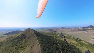 Raná 2482024 Thermalling on N  side 1403 Enzo 3 Paragliding Soaring Czech Rep Česko [upl. by Asylem]