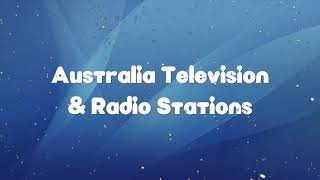 Australia Television amp Radio Stations Intro December 2025 [upl. by Stroup]