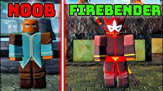 Noob To Pro FIREBENDER in One Video RoBending Online [upl. by Nnayt]