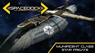 Star Wars Munificent Class Star Frigate Legends Sources  Spacedock [upl. by Akelahs84]