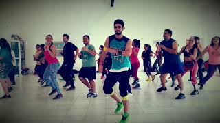 Adicto  Prince Royce ft Marc Anthony  Fernando Cuenca Zumba Choreo [upl. by Eixel205]