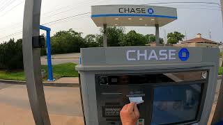 Chase Bank DriveThru ATM Automatic Teller Machine 3539 Plainfield Ave NE Grand Rapids Michigan [upl. by Akirdnuhs]