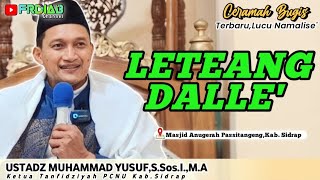 CERAMAH BUGIS TERBARU  USTADZ MUHAMMAD YUSUFSSosIMA  LETEANG DALLE [upl. by Tiffany]