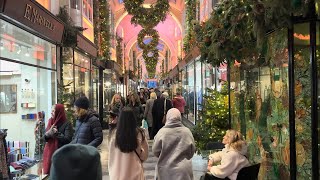 🇬🇧🎄🎅 CHRISTMAS IN LONDON STUNNING BURLINGTON ARCADE WITH CHRISTMAS DECORATIONS🎄✨️ EXTREMELY BUSY [upl. by Eillit118]