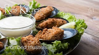 Crumbed mussels [upl. by Anilev]