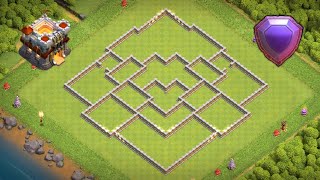 Uno Diseño Ayuntamiento 11  TH11  Subida De Copas Clash of Clans [upl. by Steele445]