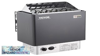 VEVOR Sauna Heater 6KW 220V Electric Sauna Stove Steam Bath Sauna Heater Review [upl. by Ephrem601]