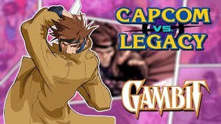 Gambit Character History  Capcom Vs Legacy [upl. by Lener]