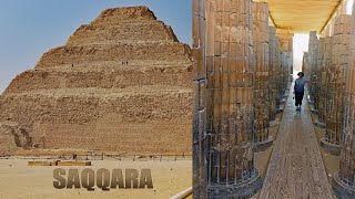 EGYPT🔆DJOSERs mortuary complex 4600 years Guided visit in English [upl. by Lucier353]