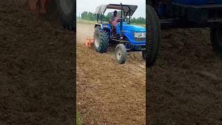 new sonalika 750 tractor with rotawator amazing performance videos [upl. by Adnihc]