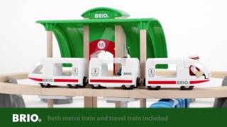 BRIO Metro City Train Set 33514 English [upl. by Bebe]