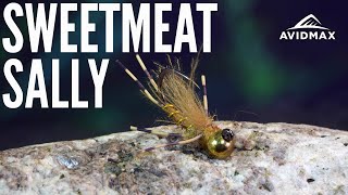 How to tie Garrison Doctors Sweetmeat Sally  AvidMax Guest Fly Tying Tuesday Tutorials [upl. by Ario]