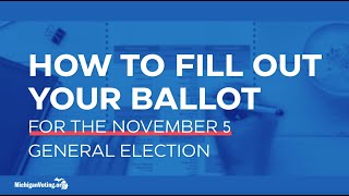 How To Fill Out Your Ballot November 2024 [upl. by Dnomhcir739]