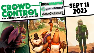 Board Game Crowdfunding This Week  Crowd Control Episode 17 [upl. by Esorrebma796]