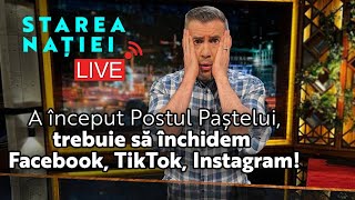 Trebuie să închidem Facebook TikTok Instagram I SN Live 18 martie 2024 [upl. by Martica351]