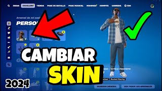 ERROR COMO CAMBIAR LA SKIN PERSONAJE EN FORTNITE Solución para CAMBIAR de SKIN en FORTNITE [upl. by Idelle]