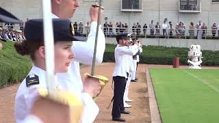 ADFA Chief of the Defence Force CDF Parade 2024 [upl. by Yemorej214]