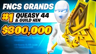 1ST PLACE FNCS GRAND FINALS 300000 🏆w Hen  Queasy [upl. by Hootman]